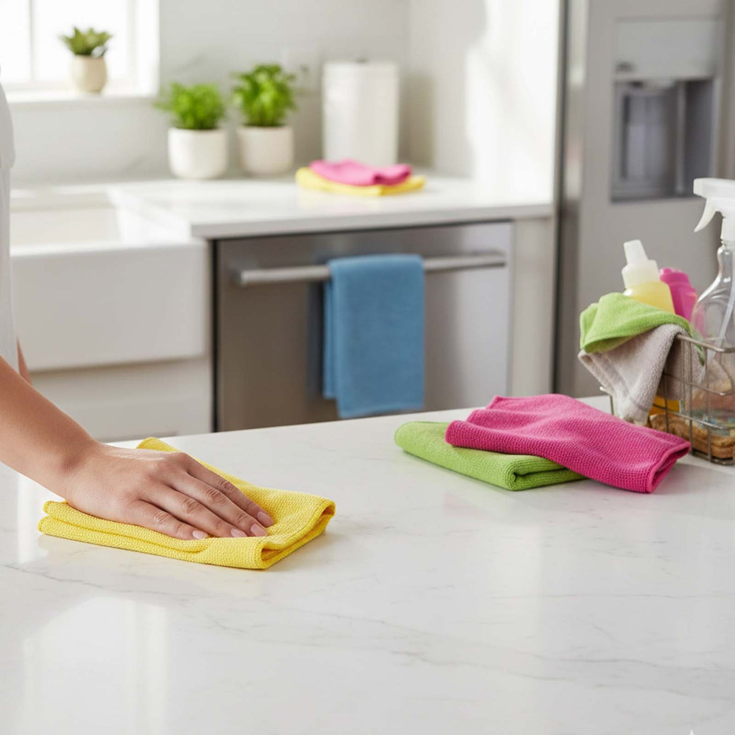 38 x 38cm Microfibre Catering Cloth