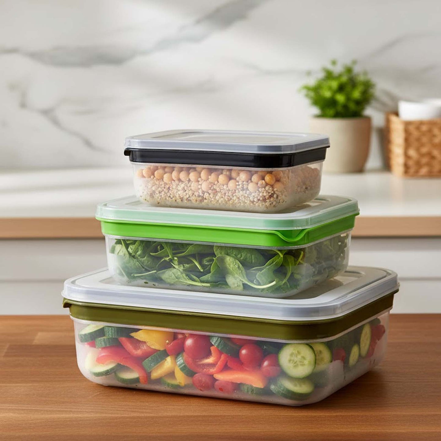 Otima 3pc Two Tone Square Combo