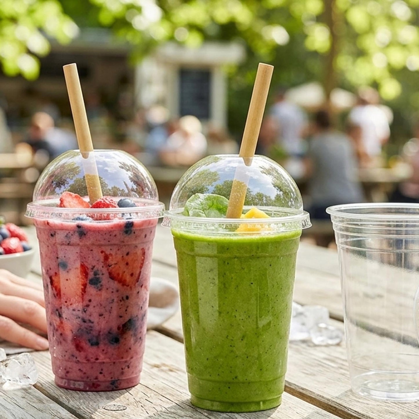 350ml Smoothie Cup and Lid - 10`s