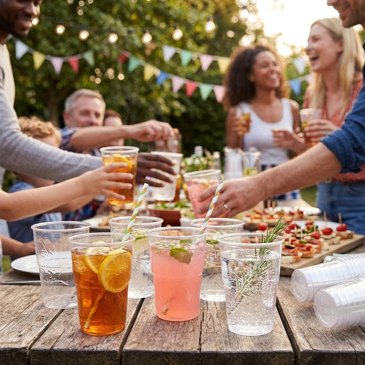 500ml Crystal Cups - 20`s