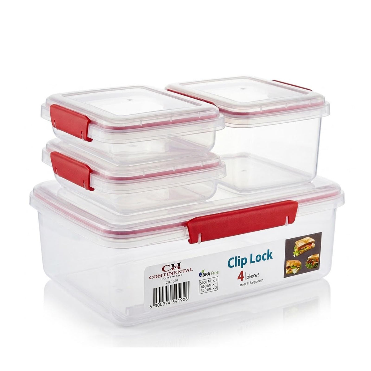 4 Piece Beta Clip Lock Set