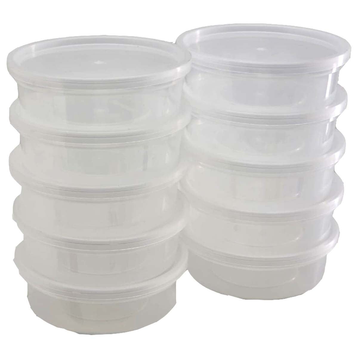 250ml Tub and Lid - 10`s
