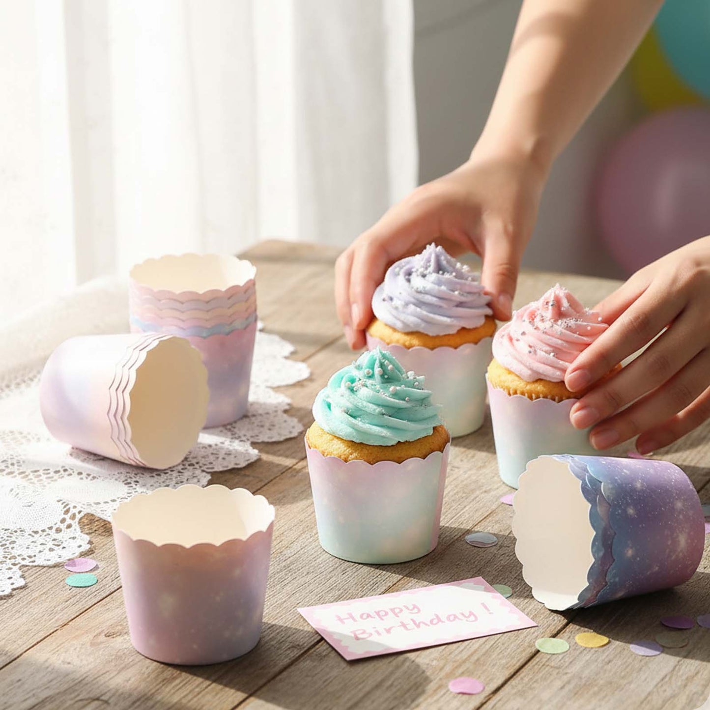 50 x 45cm Paper Cake Cups - 50`s