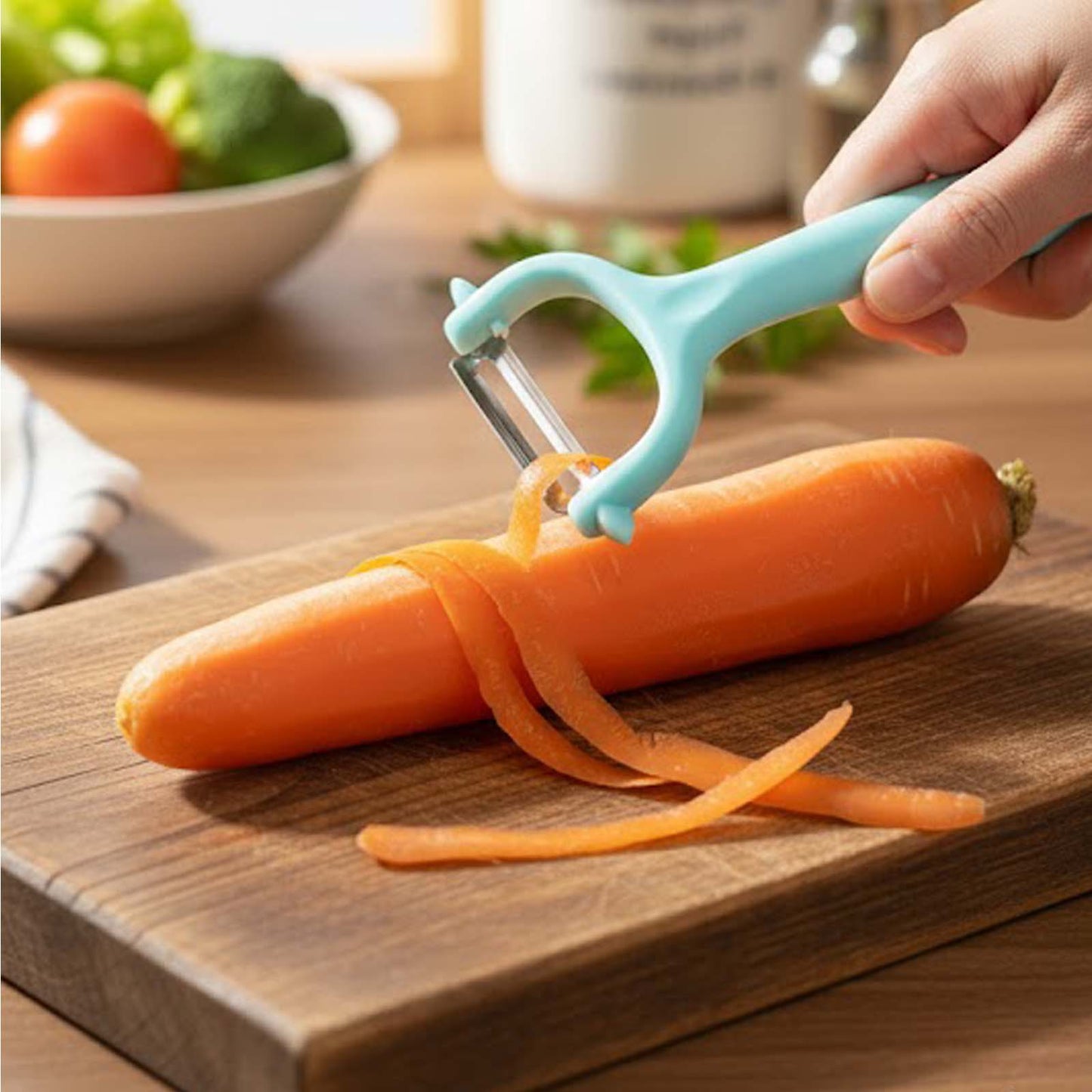 Horizontal Vegetable Peeler