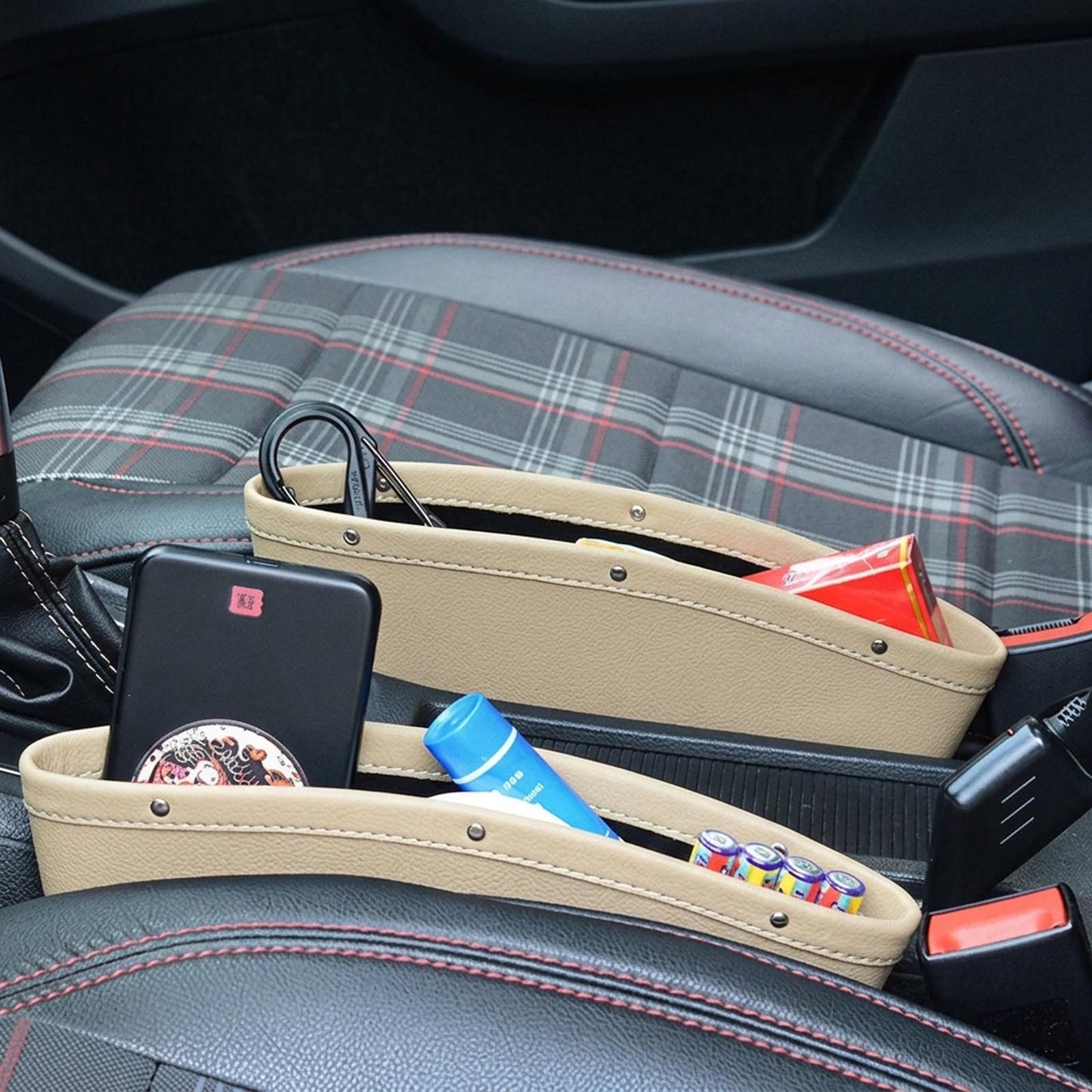 GearUp Seat Wedge Organiser - Brown Only