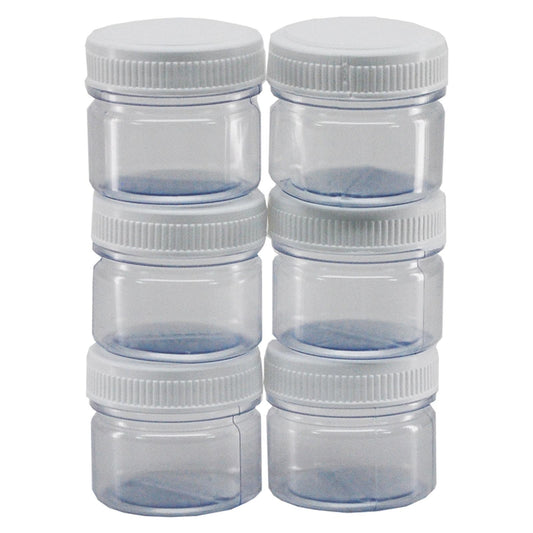 25g Jar and Lid- 6`s