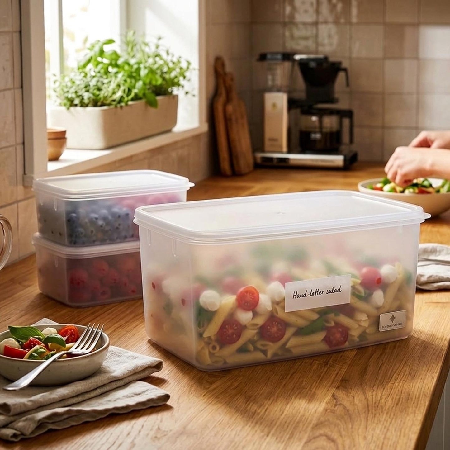 Fussy 3.6L Rectangular Décor Saver