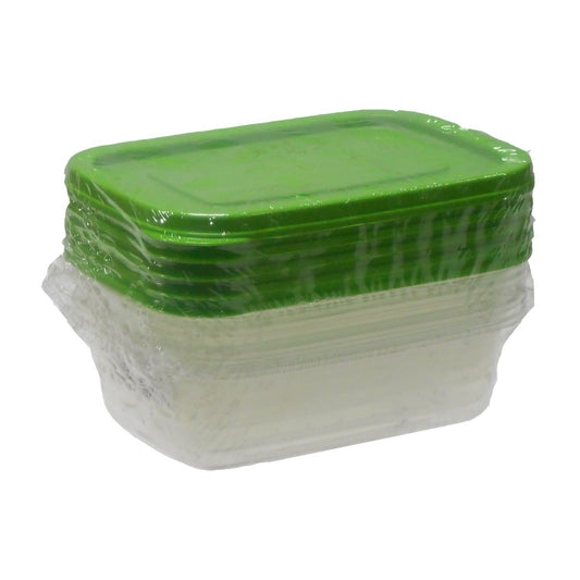 250cc Rectangular Food Containers   5`s