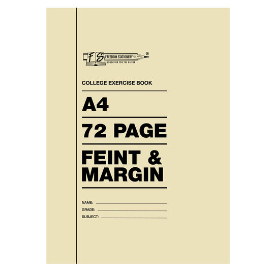 A4 72pg College Book F/M