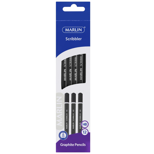 Marlin HB Pencils Black/Silver (12`s)