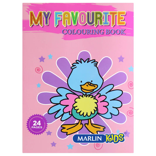 24pg My Favourite Colouring Book