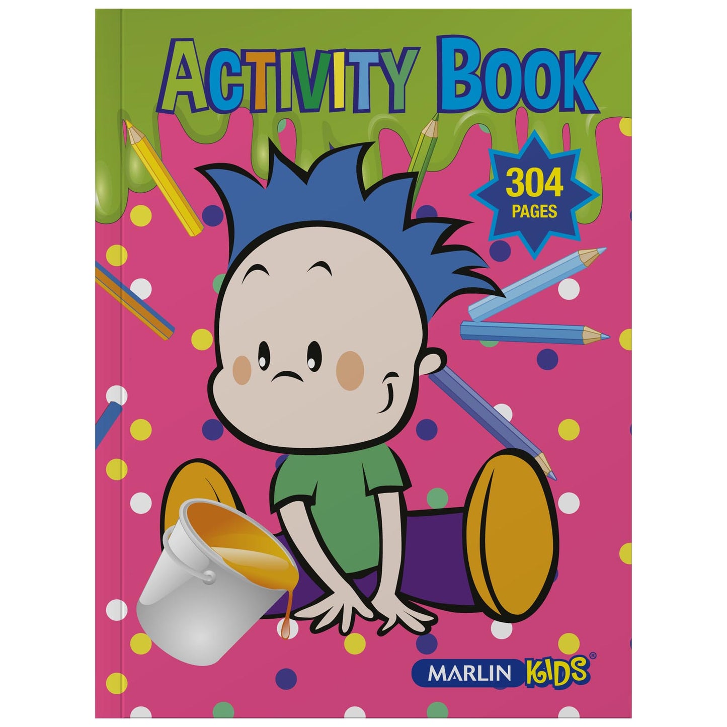 Marlin 304pg Kids Activity Book