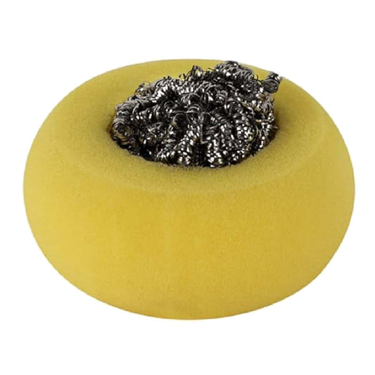 Sanitex Steel Scouring Ball with Sponge