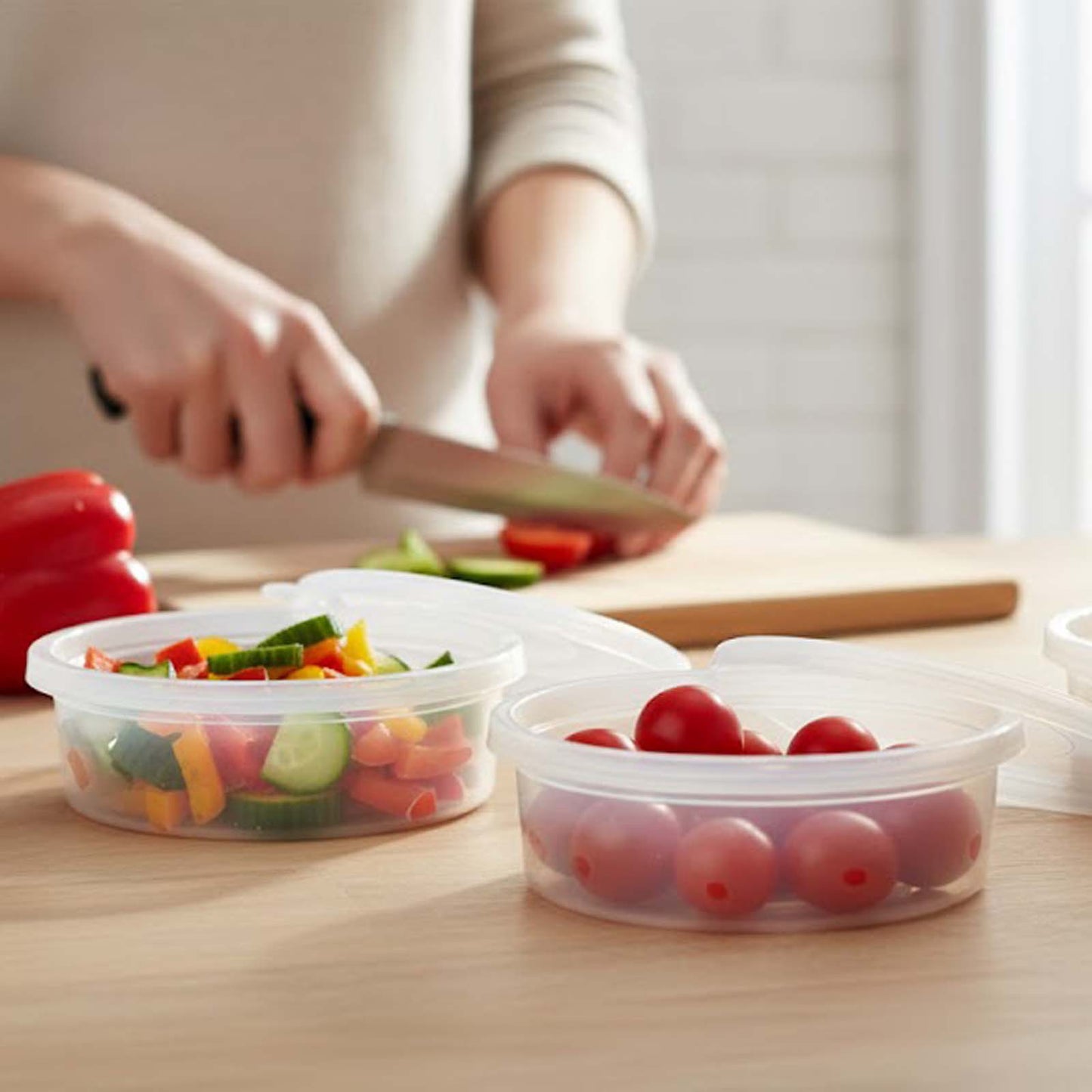 250ml Tub and Lid - 10`s