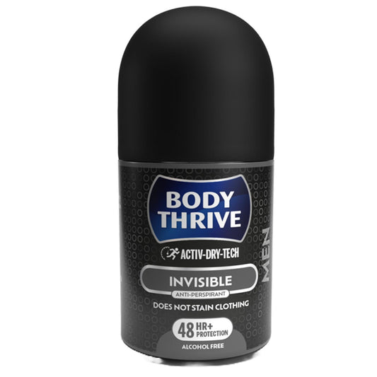 Body Thrive 50ml Mens Invisible Roll On