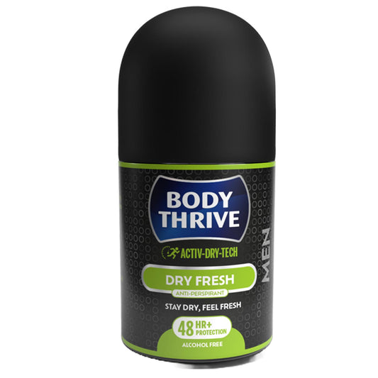 Body Thrive 50ml Mens Dry Fresh Roll On