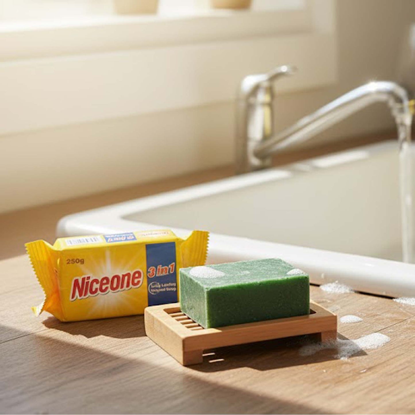 250g NiceOne Green Bar Soap