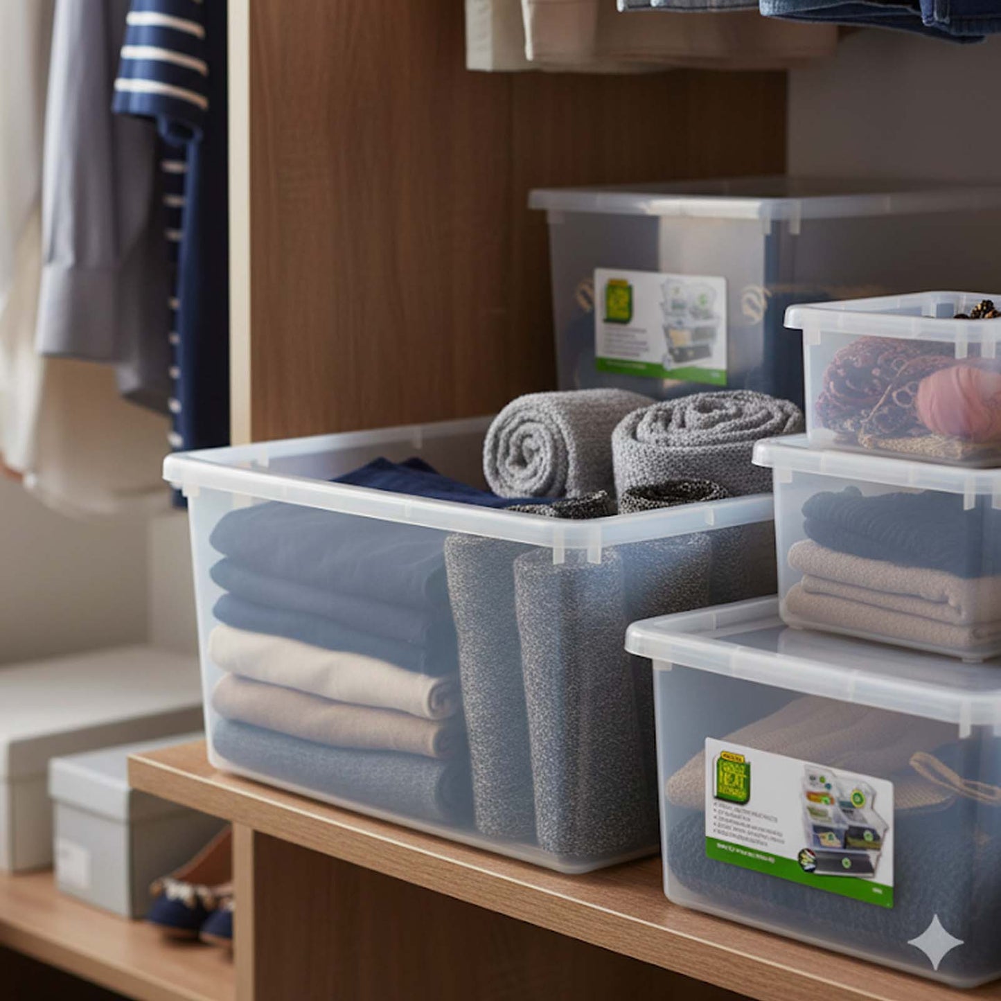 Addis 5L Clearly Neat Storage Box