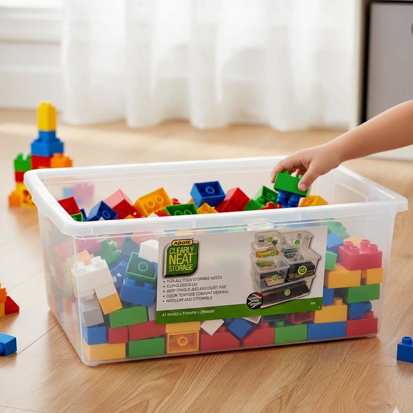 Addis 11L Clearly Neat Storage Box