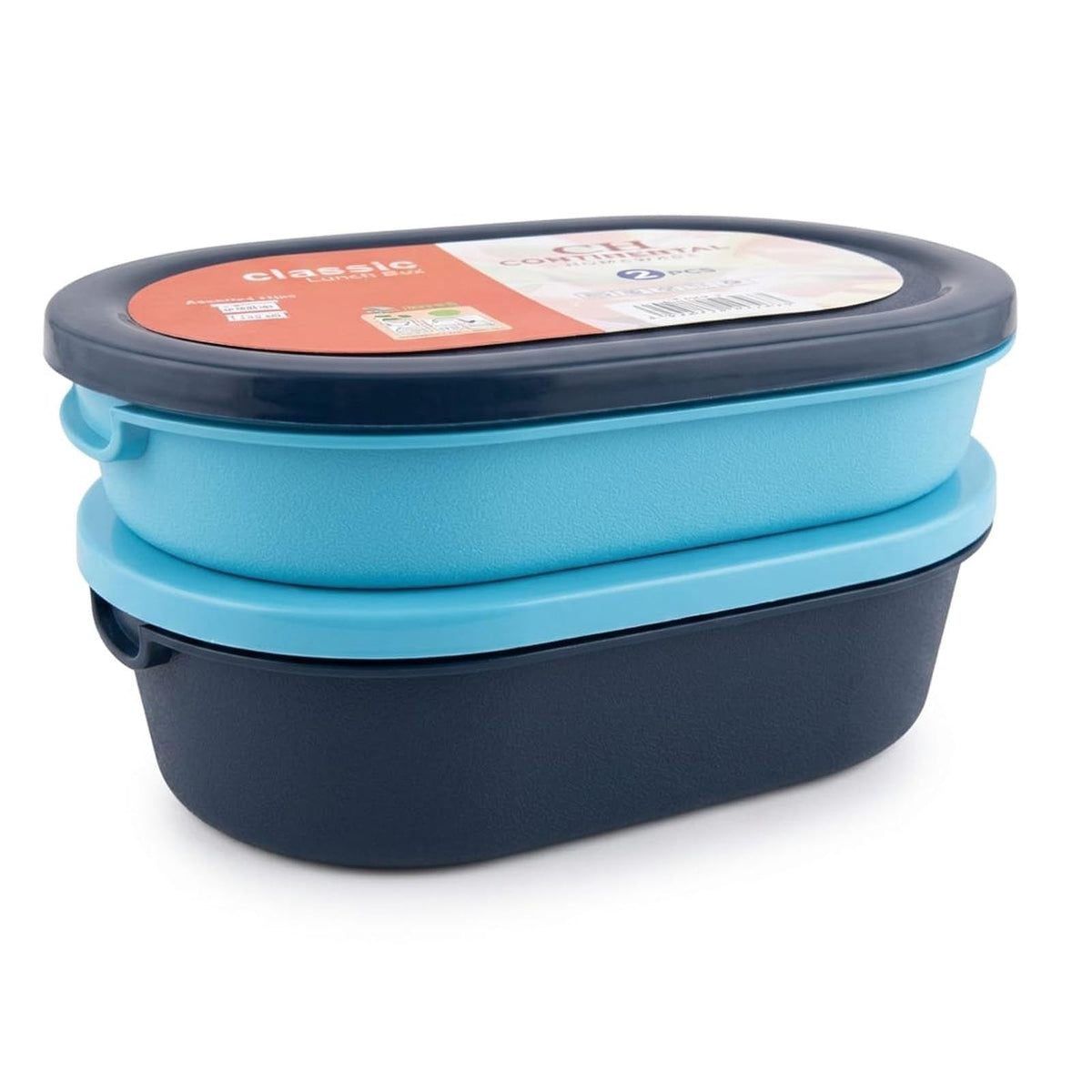 2 Piece Classic Lunch Box Set