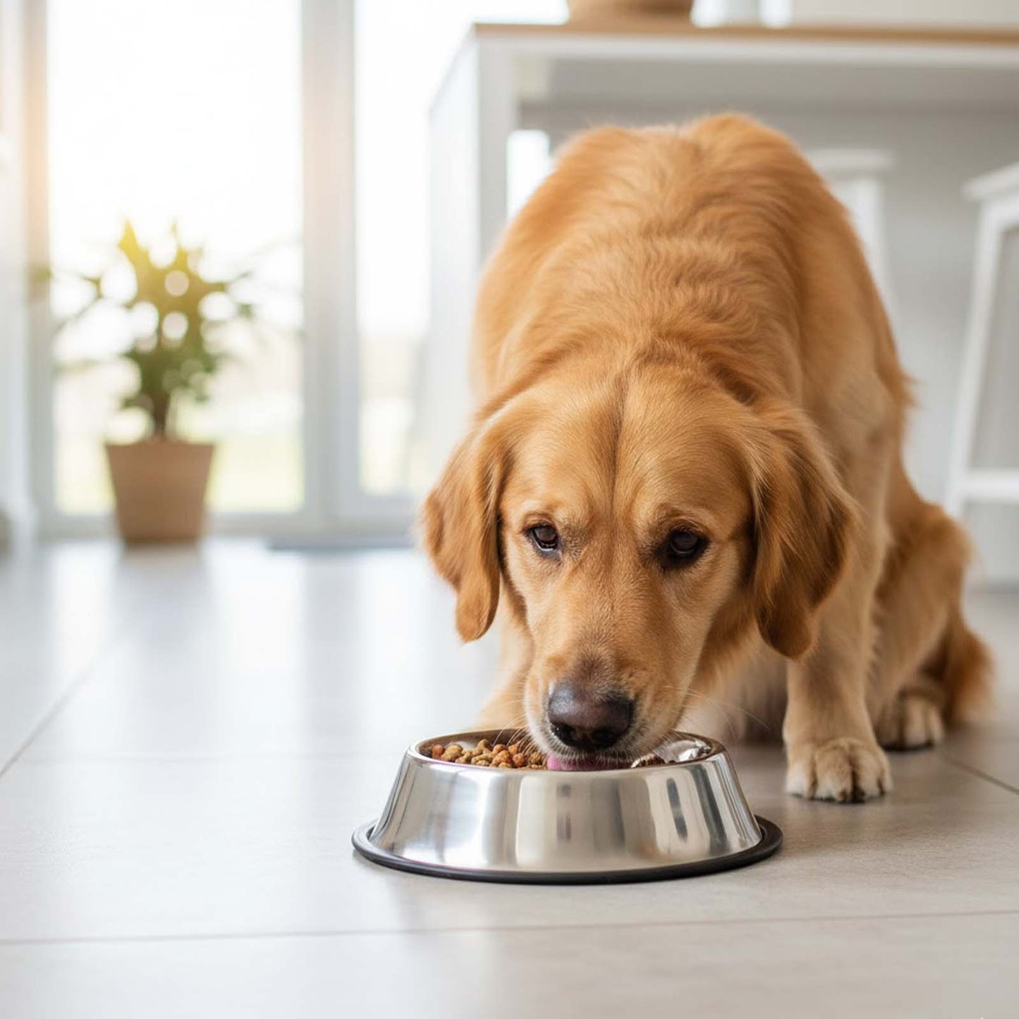 30cm Stainless Steel Pet Bowl