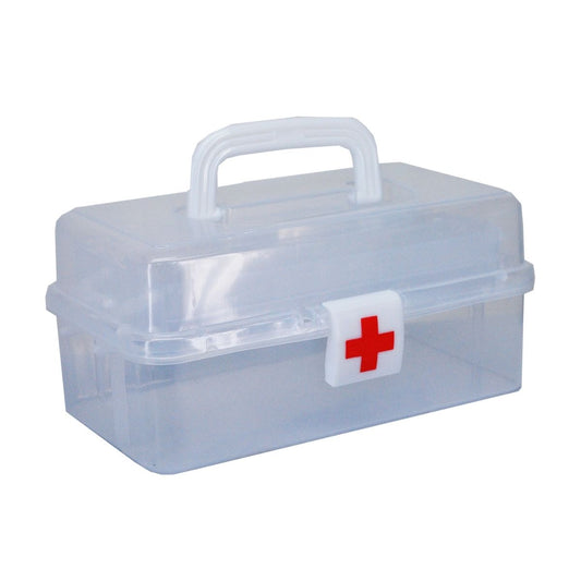 Clear First Aid Box   Small - 27x15x13cm