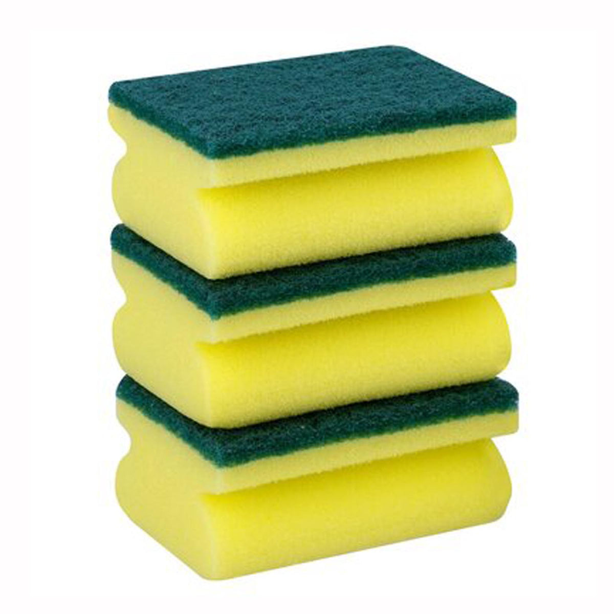 3 piece Sponge Scouring Pad Set